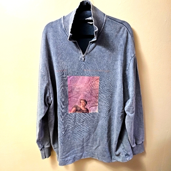 Asos Collusion oversized collar sweatshirt - Picture 1 of 4